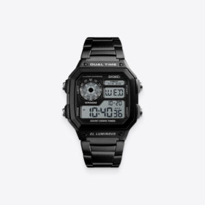 Black Men’s Electronic Watch